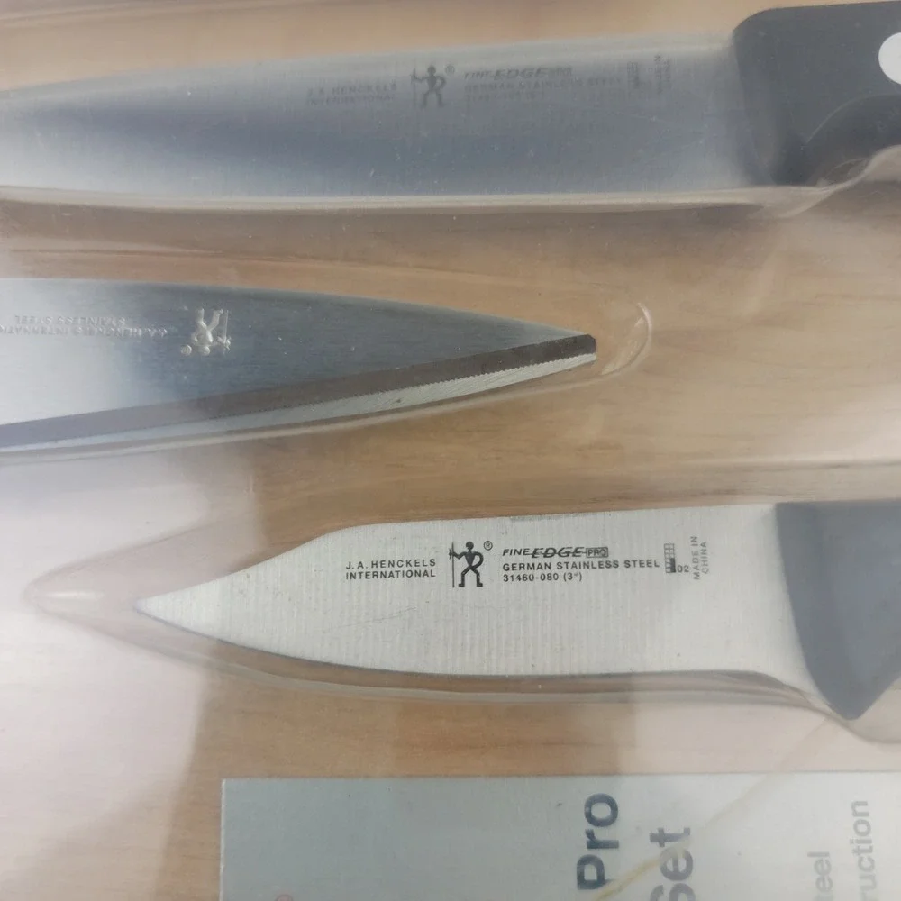 J.A. Henckels International Fine Edge Pro 6pc Gift Set 31420-000 Stainless Steel
